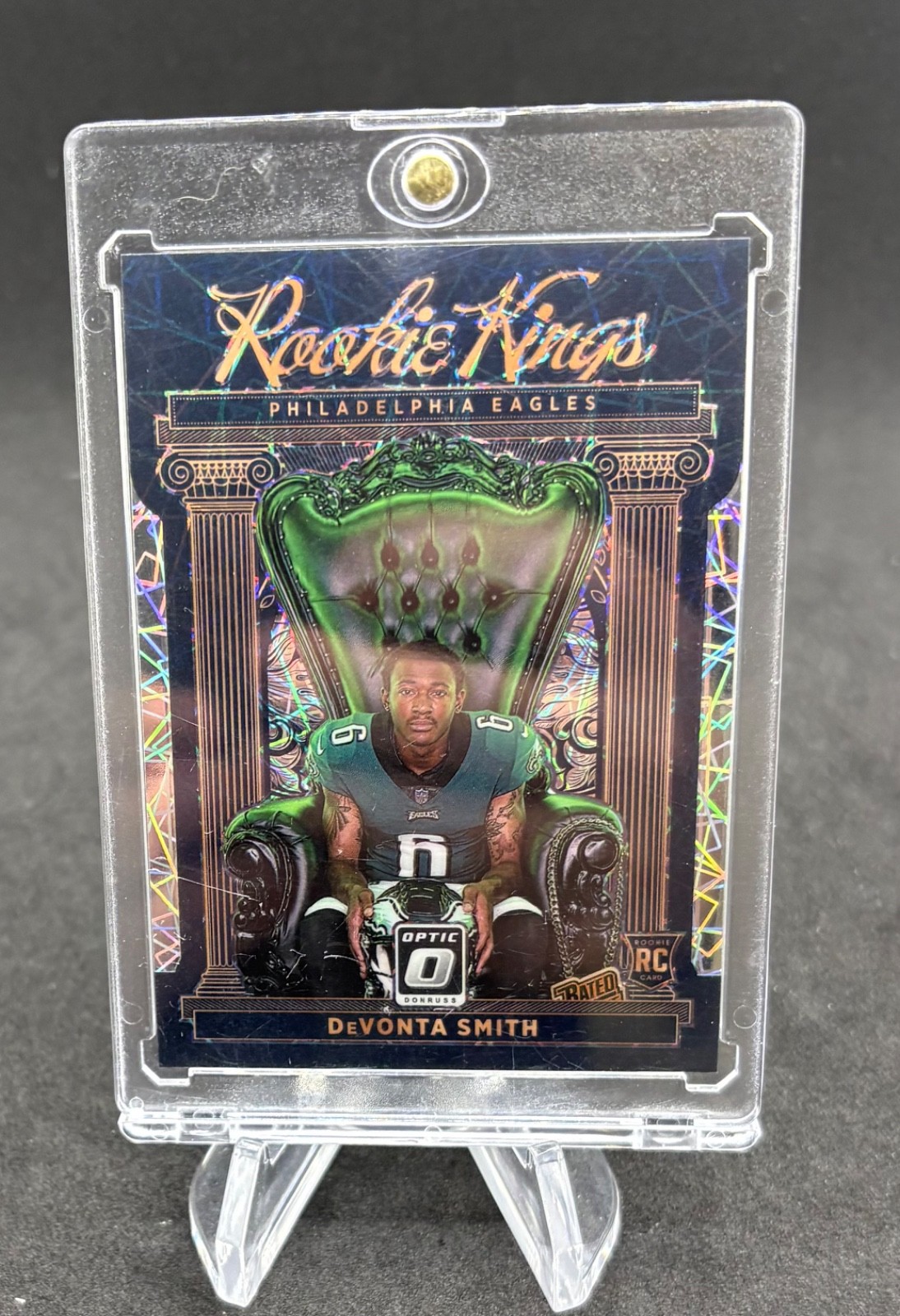 2021 Donruss Optic Rookie Kings Devonta Smith Philadelphia Eagles RC RK-5