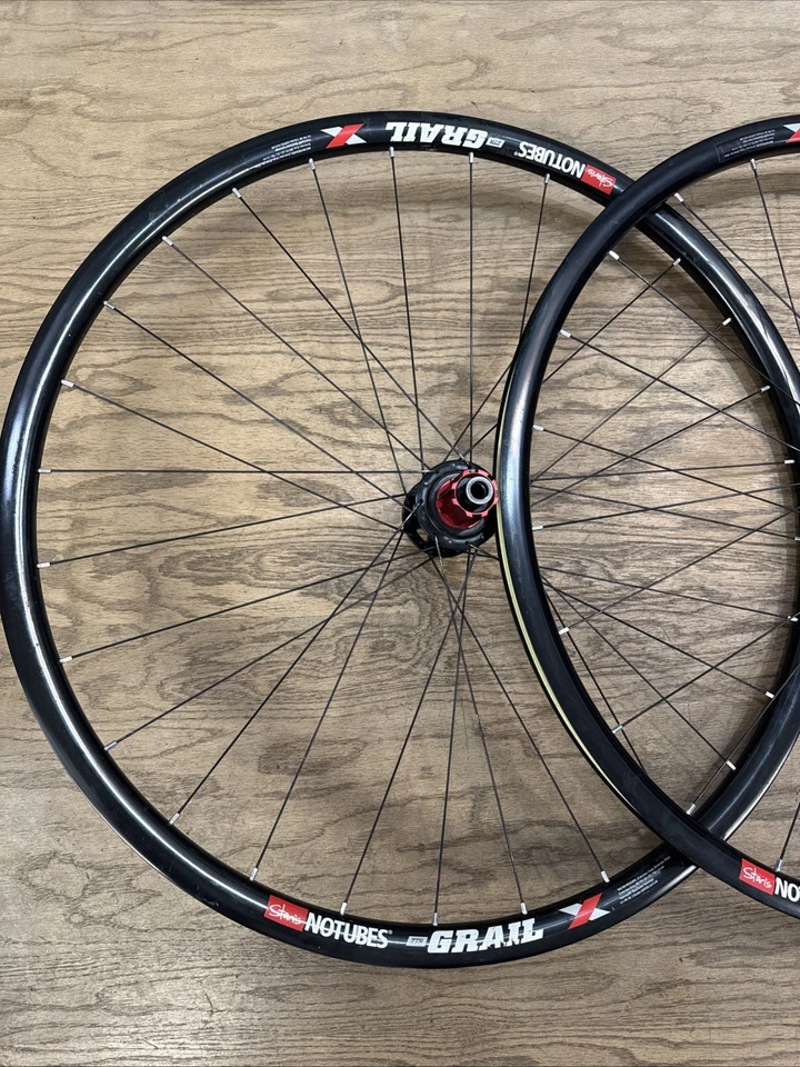 Stan's NoTubes 3.30 Grail X ZTR disco de liga de cascalho bicicleta conjunto de rodas Campagnolo 700c - Imagem 2 de 4