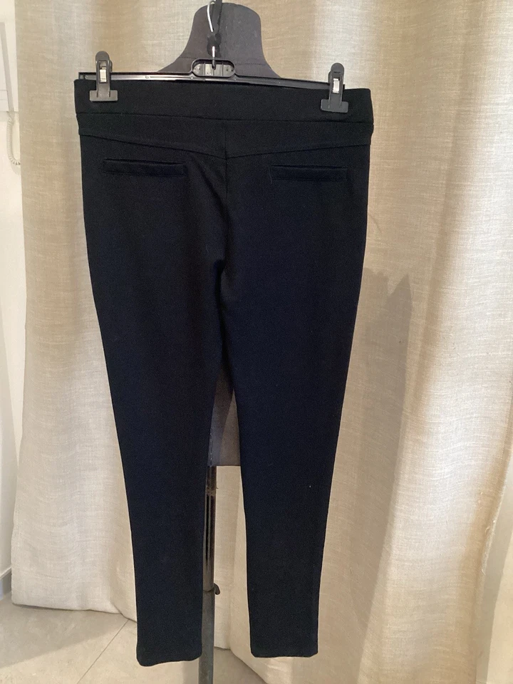 Très Beau Pantalon Legging Noir Redial 40 Tbe Authentique  - Photo 3/4