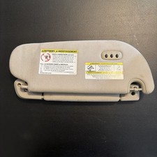 2007-2014 Expedition Navigator Beige Left Driver Side Sun Visor Shade Homelink 2007-2014 Expedition Navigator Beige Left Driver Side Sun Visor Shade Homelink
