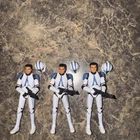 Star Wars Vintage Collection 501st Legion Clone Trooper Action Figure x3