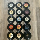 Lot 15 45rpm Vinyl Records 7” Vtg Michael Jackson Grease Prince Beatles   ++ B