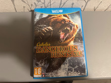 Cabela's Dangerous Hunts 2013 Wii U PAL UK Eglish version Manual Extremely Rare