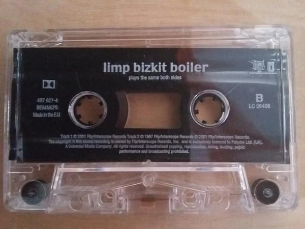 Limp Bizkit Boiler cassette UK Interscope 2001 cassette single in card outer - Image 3 of 4
