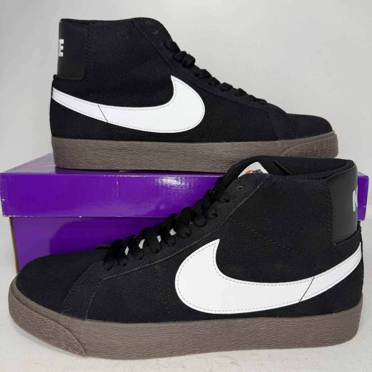 Preços baixos em Nike Zoom Blazer SB Mid Black | eBay