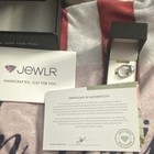 Jewlr Handcrafted Sterling Silver Diamond Ring Square Shape Certified — photo 6