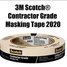 Scotch Contractor Grade Masking Tape 2020  130002    0.70 In. x 60.1 Yd