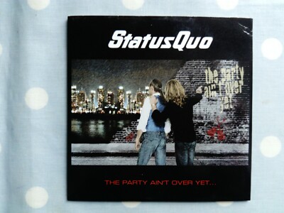Status Quo The Party Ain't Over Yet... 13 Track Card Sleeve CD