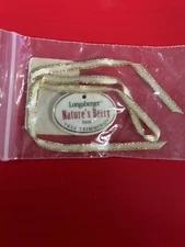 Longaberger Basket 2006 Nature's Berry Basket Tie-On Tag Collection