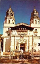 Hearst San Simeon State Historical Monument Fountain California Chrome Postcard