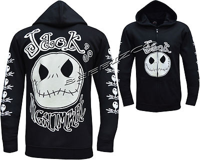 Hoodie mit Reißverschluss The Nightmare Before Christmas NBC Jack Skellington Pumpkin King