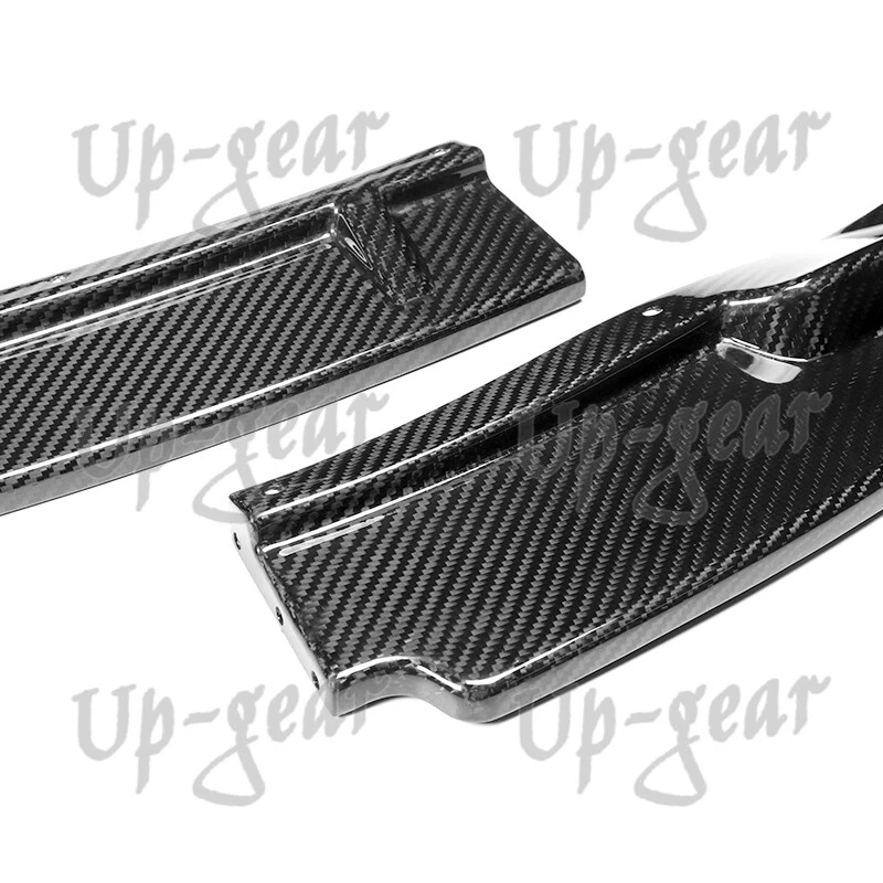 Parachoques delantero de fibra de carbono real para Lexus GS300 GS350 GS430 2006 2007 alerón labio Foto 2 de 4