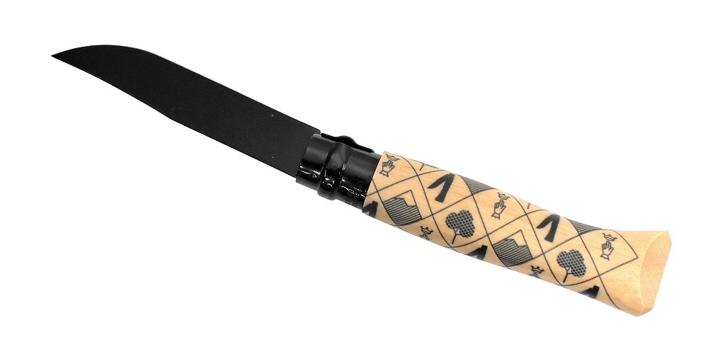 OPINEL - オピネル130周年記念ナイフ　黒ブレード　opinel #8 Opinel NO.8 Stainless 130th Anniversary Limited Edition