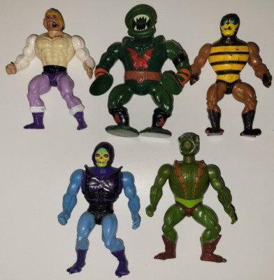 HE MAN MOTU Masters Of The Universe VINTAGE ACTION FIGURES Skeletor ADAM BuzzOff