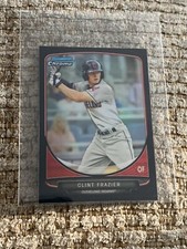 2013 Bowman Chrome Mini Clint Frazier Black Refractor 25/25 Rookie Yankees #315