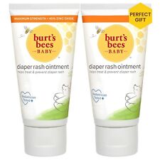 Burt's Bees Baby Diaper Rash Ointment Maximum Strength 40 Zinc Oxide 100 Natura