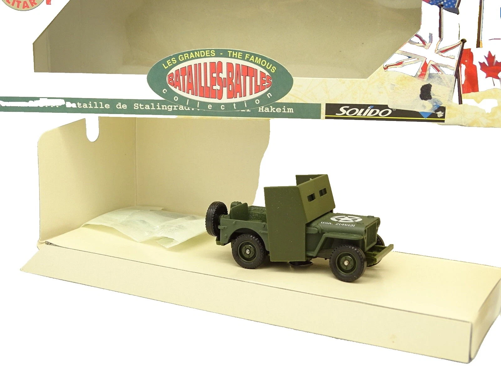Solido Jeep Diecast Tanks & Military Vehicles