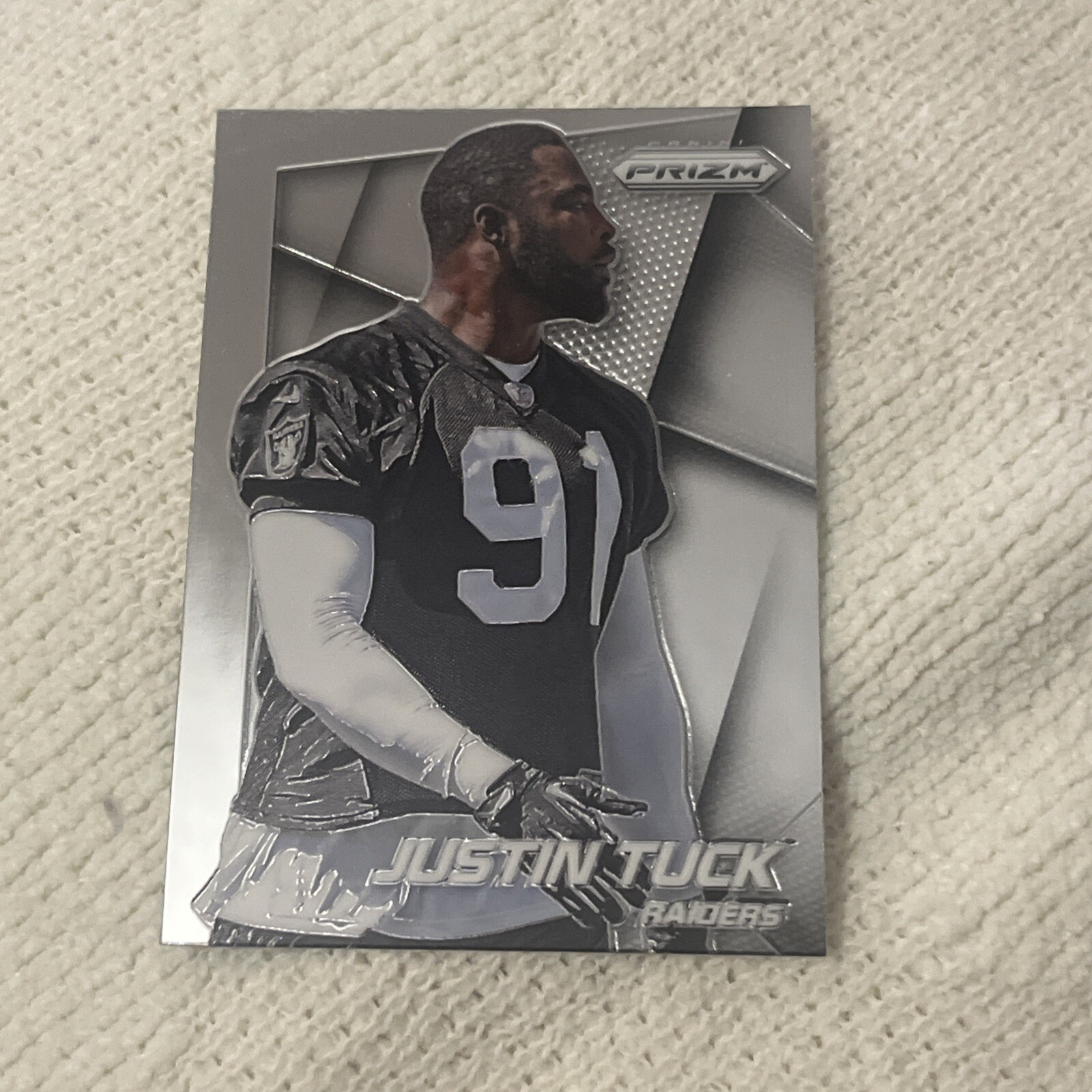 2014 Panini Prizm - #182 Justin Tuck