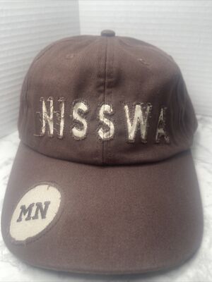 NISSWA MN Trucker Hat w/Hook and Loop Tape Closure by Totem Pole Minnesota OSFM