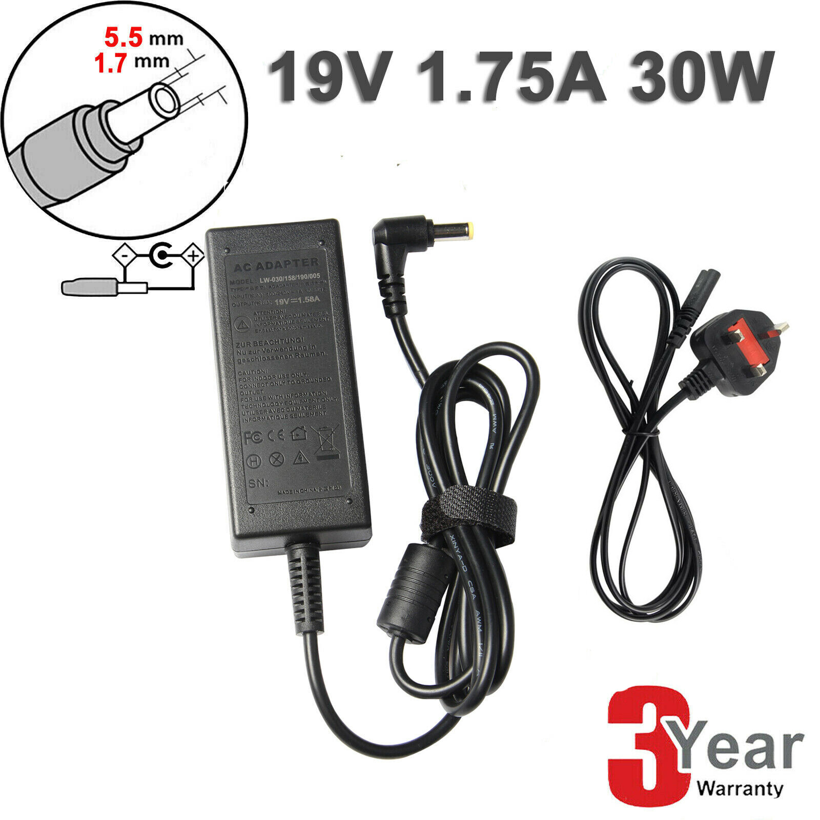 Ac Adapter Charger For Acer Aspire One V5 V5 121 V5 122p V5 123 V5 131 Ebay