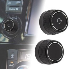 1/2x Car Radio Knob Button Turn Knob Left Right for VW RCD360 RCD440 RCD410 280