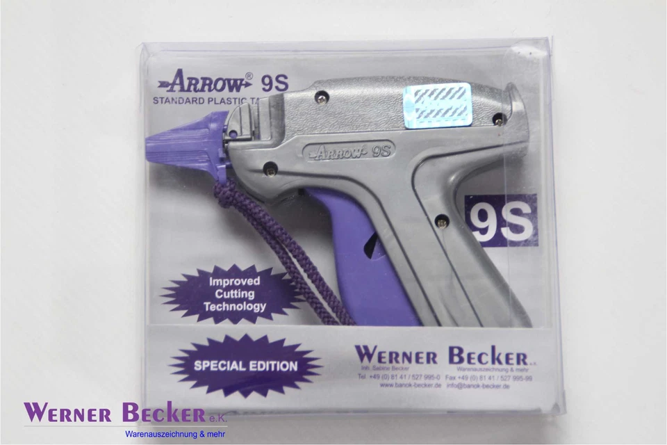 Etikettierpistole ARROW 9S Standard Hefftäden SPECIAL EDITION Heftpistole lila