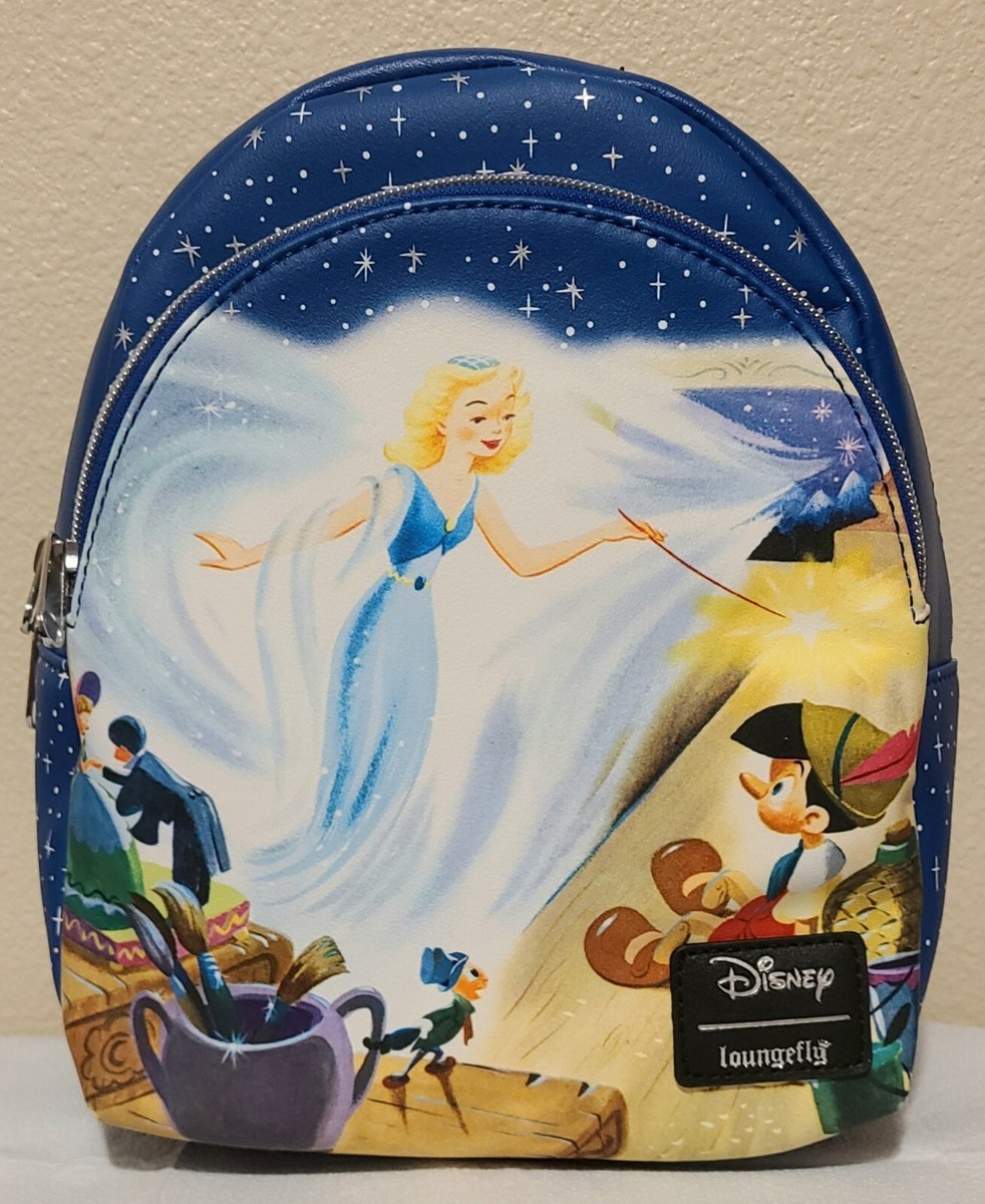 New Loungefly Disney Pinocchio Blue Fairy Magic Mini  display picture 1