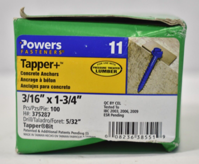 Hillman Self-Piercing Screws 8 X 3/4 - 75-Pack Zinc Plated Hex Washer Head