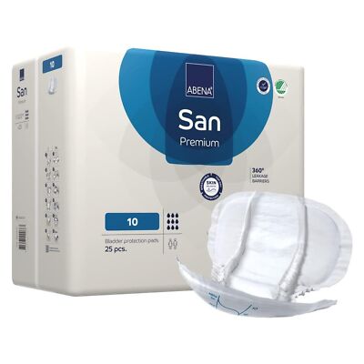Abena San Premium Bladder Protection Pads, Size 10 (CS/100)
