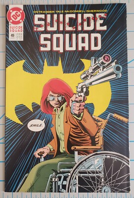Suicide Squad #49 1990 Oracle Barbara Gordon DC Comics DCEU