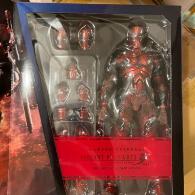 NOT KO ! SQUARE ENIX MARVEL UNIVERSE VARIANT PLAY ARTS KAI DeadPool X-Force New