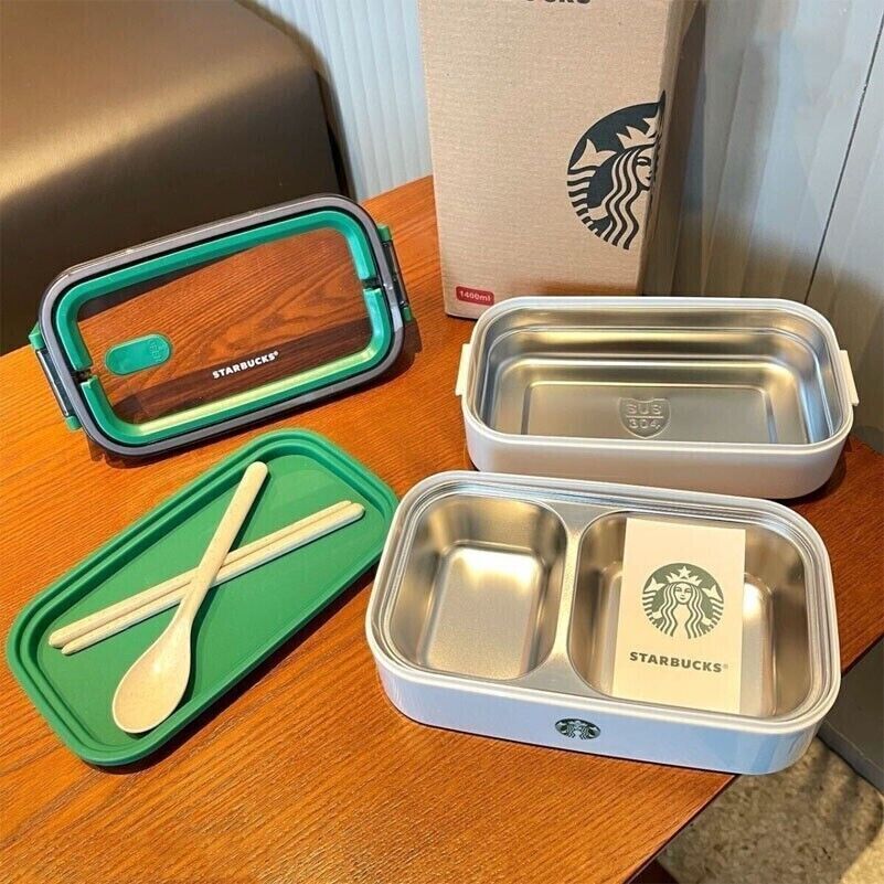 弁当箱・水筒 STARBUCKS お弁当箱 ランチボックス ステンレス 保温 保冷 ピクニック