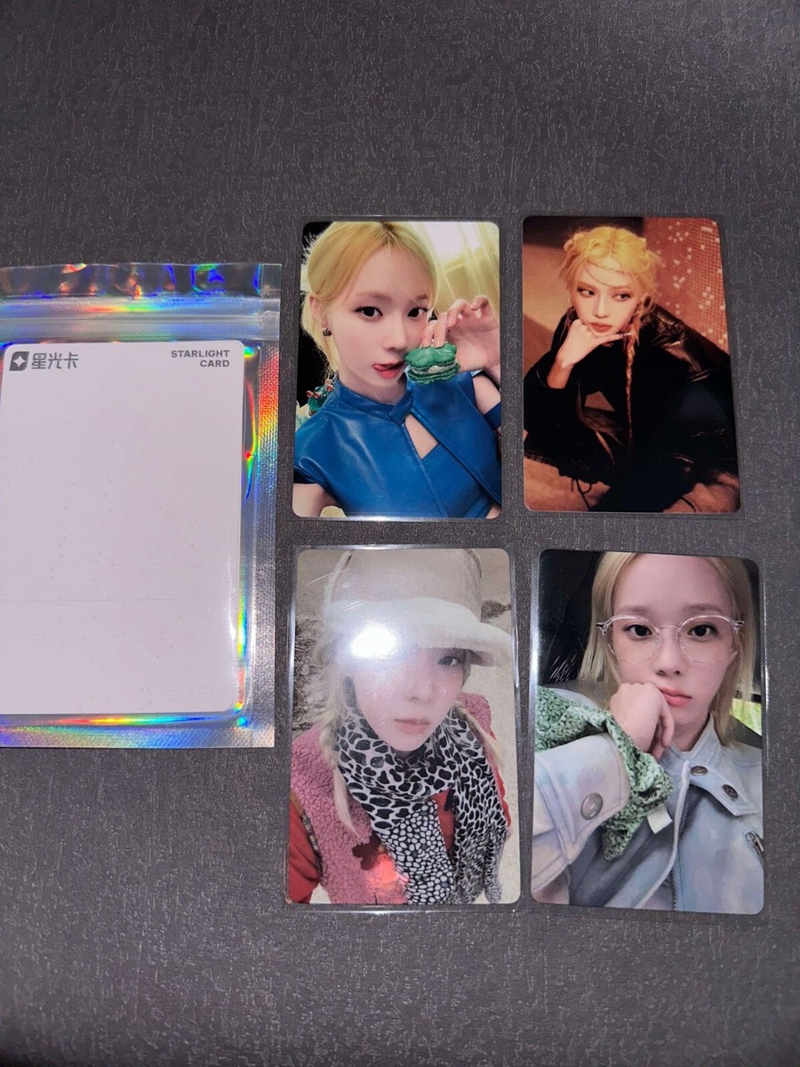 aespa qq starlight 5星armageddon カリナ Aespa ARMAGEDDON OFFICIAL STARLIGHT PHOTOCARD QQ MUSIC pob