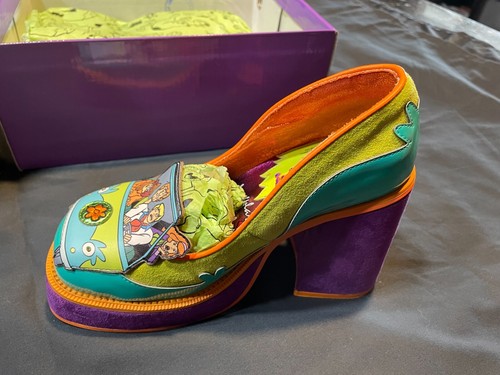 Irregular Choice Scooby Doo The Mystery Machine Pump Platform Heels Women’s 37 - 第 2/11 張圖片