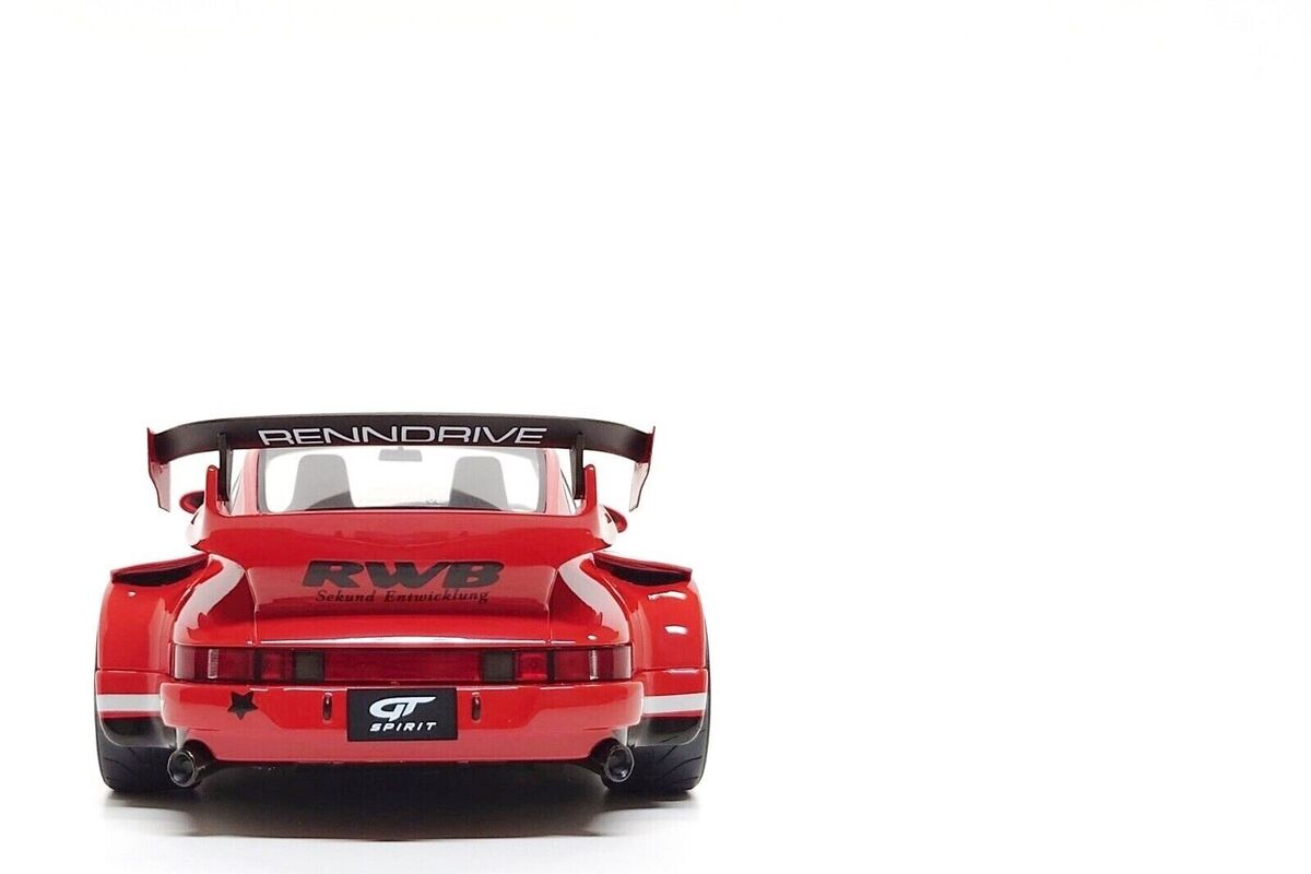GT SPIRIT - 2008 PORSCHE 911 964 RWB PAINKILLER INDIAN RED 1 GT SPIRIT - 2008 PORSCHE 911 964 RWB PAINKILLER INDIAN RED 1