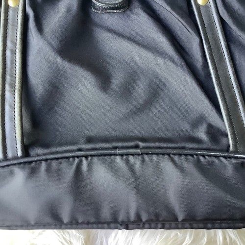 Hartmann Luggage Suit O Matic Bag Original Black Leather Fabric Vintage Locks - Picture 5 of 16