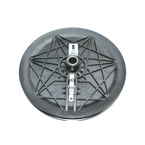 Poulie plateau plastique Peugeot 103 SP MVL Vogue sans pignon noir de 220mm