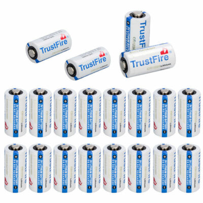 CR123A Lithium Battery CR123 1400mAh 85177 3.0V 3V Cell Batteries For Camera USA