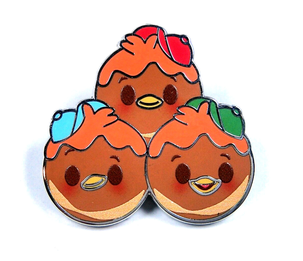 Disney Pin 2023 Munchlings Mystery - Huey Dewey Louie Pastry Puff Trio [154857]