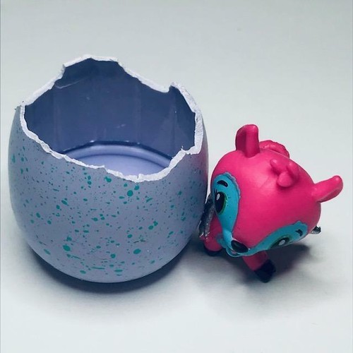 Hatchimals Mini ColleGGtibles Deeraloo Rosa Glitter Grove Comune Stagione 1 - Foto 5 di 5