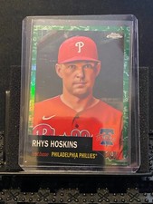Rhys Hoskins 2022 Topps Chrome Platinum - Green Toile #33/99 - #320