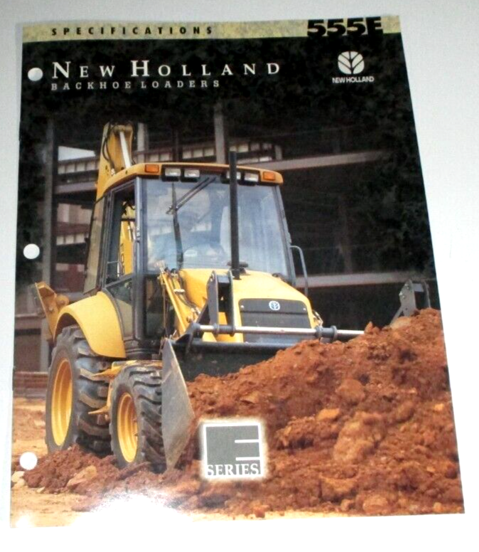 大山ページ New Holland 555E Tractor Loader Backhoe Specifications Sales