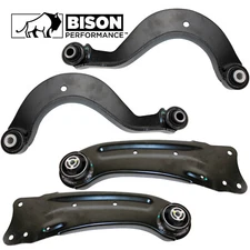 Bison Performance 4pc Rear Upper Lower Control Lateral Arms Kit For VW CC Passat