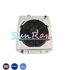 3 Rows Alum Radiatorshroudfan For 1960-1966 Ford Rancheroeconolinemustang V8 3 Rows Alum Radiatorshroudfan For 1960-1966 Ford Rancheroeconolinemustang V8