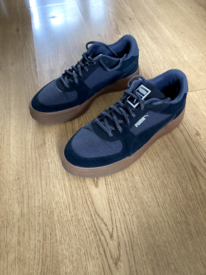 Puma CA Pro suede trainers in black with gum sole | eBay UK