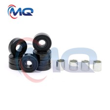 New Durable Skateboard Bearings 8mm Size 608RS 8 Pack 4pcs Bearing Spacers