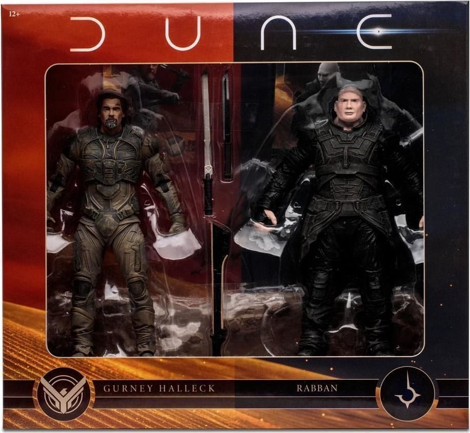 Gadget - Dune 2: McFarlane Toys - Movie 2Pk - Gurney Halleck And Rabban Battle -