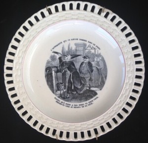Magician/Wizard/Astrologer Plate from the 1800s France