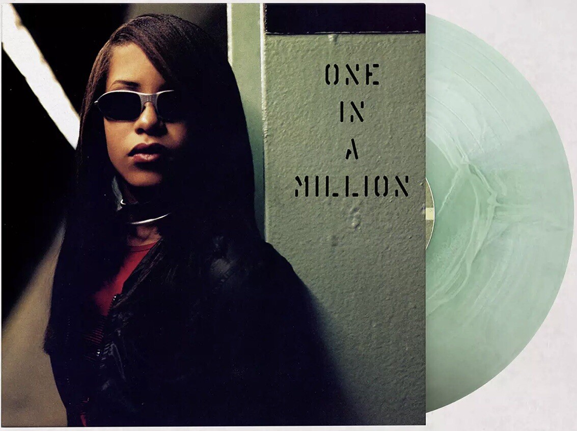 AALIYAH ONE IN A MILLION 2X VINYL NEW! LIMITED COKE GREEN LP! 4