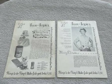 1953 JUDY'S TEEN TOPICS issues 11 12 things to do make fads good looks Dennison